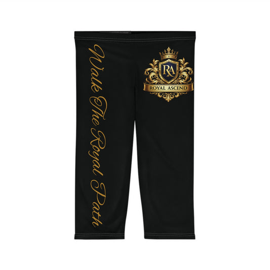 Royal Ascend "Walk The Royal Path"Capri Leggings