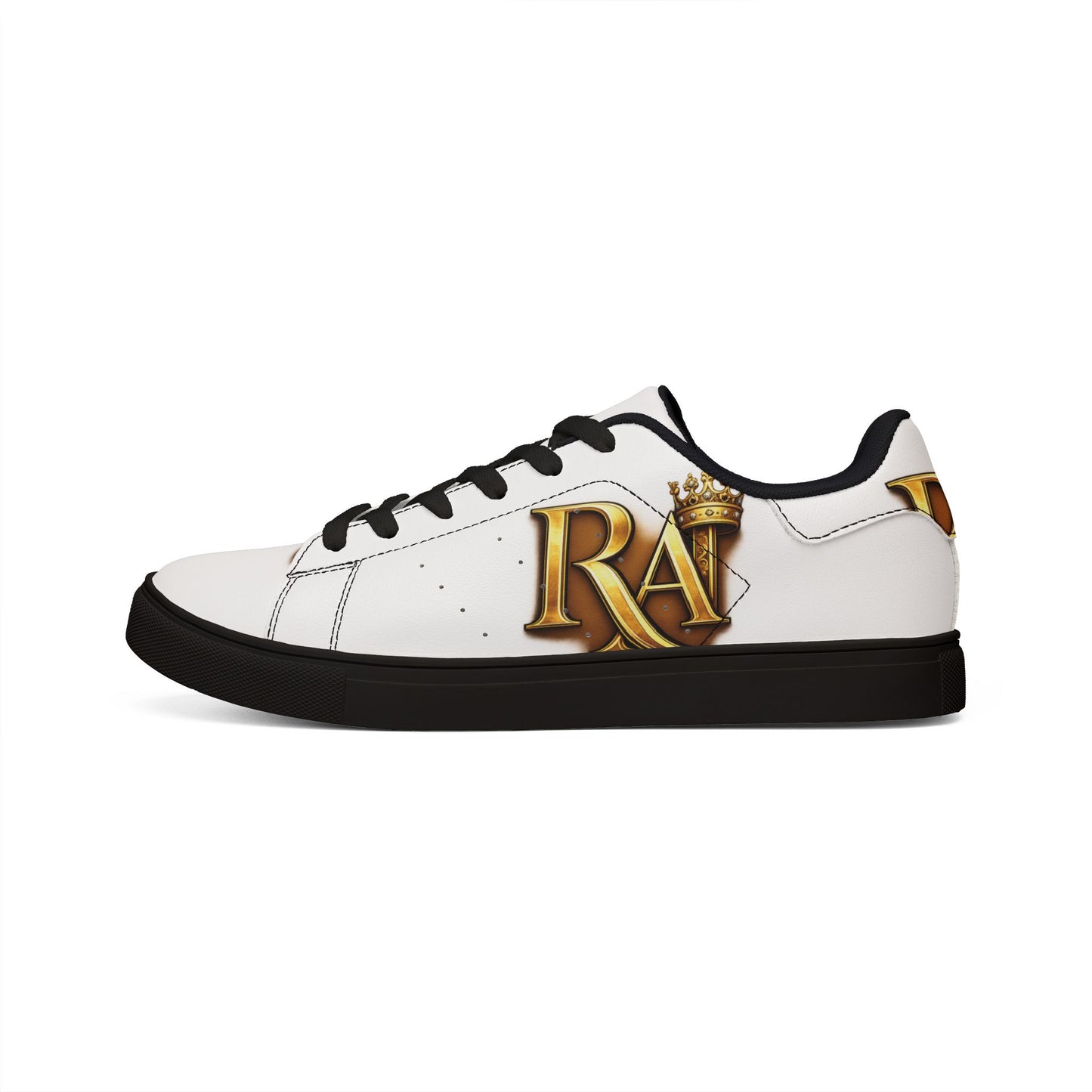 Gold 'Ra' Egyptian Logo Casual Shoes