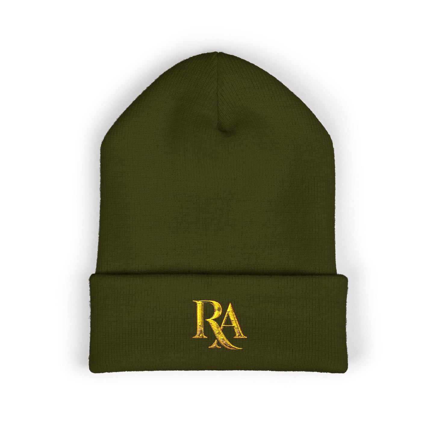 "RA" Cuffed Beanie