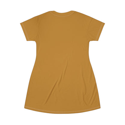 Royal Ascend Gold Crest T-Shirt Dress