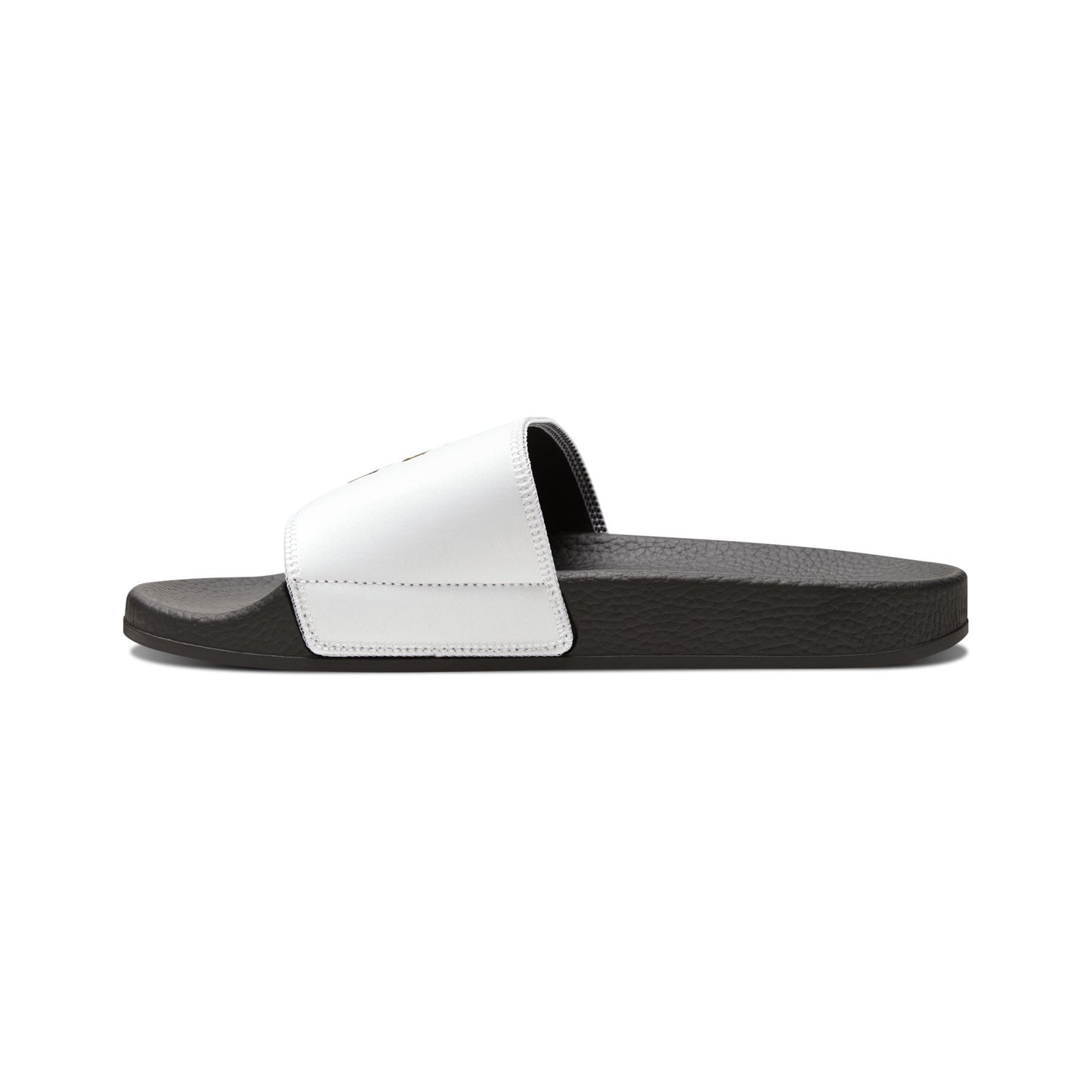 Slide Sandals — Classic Gold Crest Logo Removable-Strap Slides