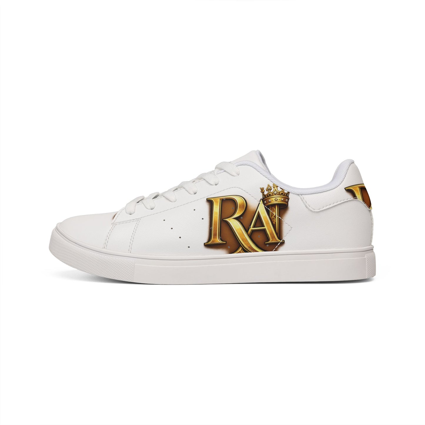 Gold 'Ra' Egyptian Logo Casual Shoes