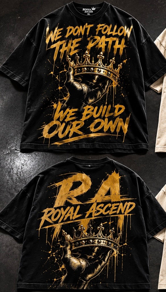 Royal Ascend™ “Build Our Own” Premium Boxy Tee