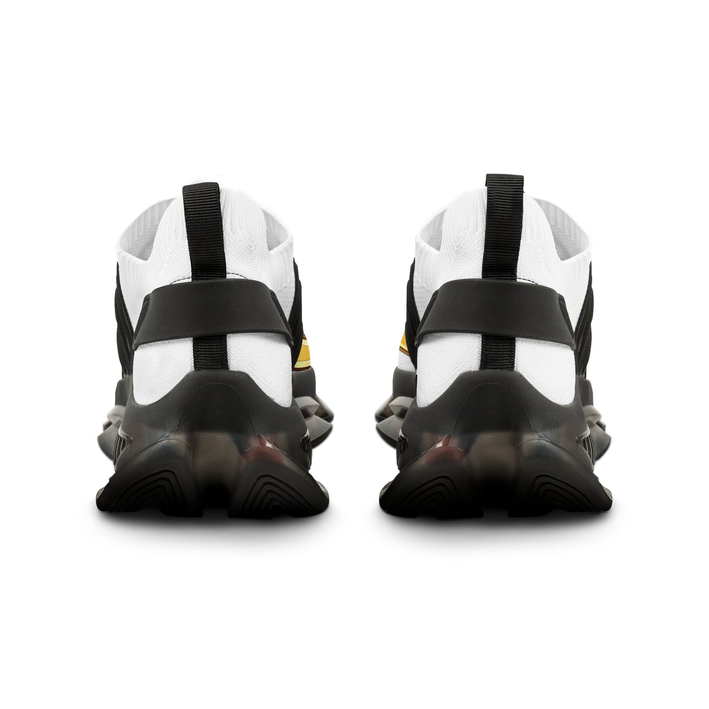 Sneakers with Gold Script Accent