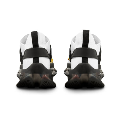 Sneakers with Gold Script Accent