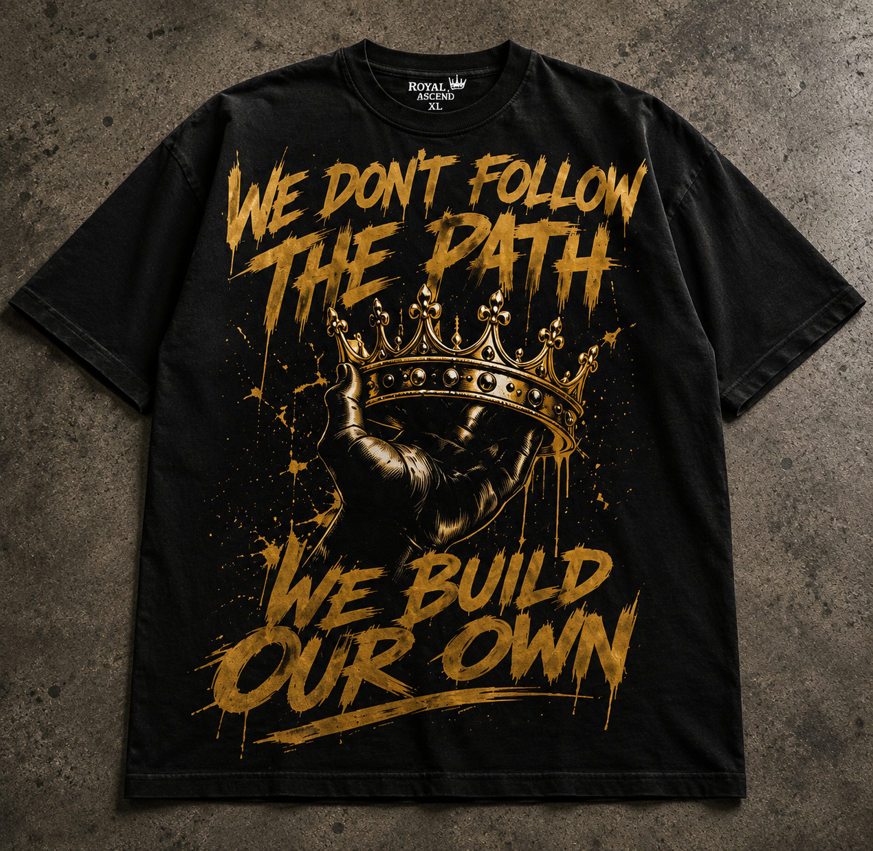 Royal Ascend™ “Build Our Own” Premium Boxy Tee