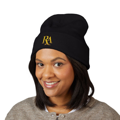 "RA" Cuffed Beanie