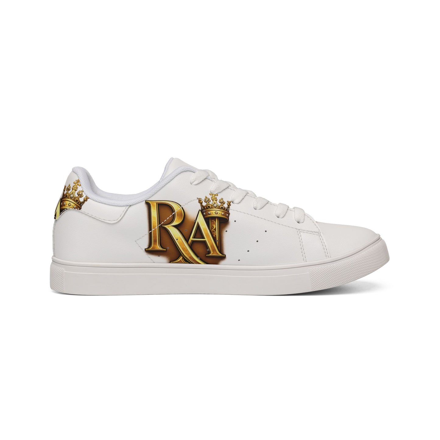 Gold 'Ra' Egyptian Logo Casual Shoes